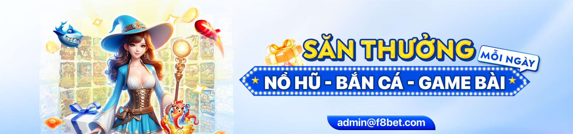 f8bet banner săn thưởng nhận quà mỗi ngày